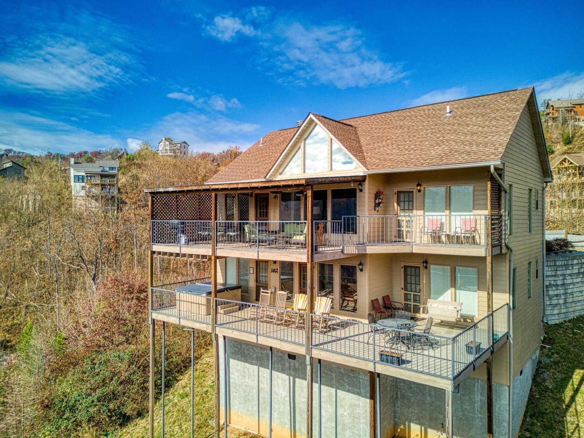A Million Dollar View- Get 951 Worth Of Free Area Attraction Tickets For Each Paid Day! Villa Gatlinburg Kültér fotó